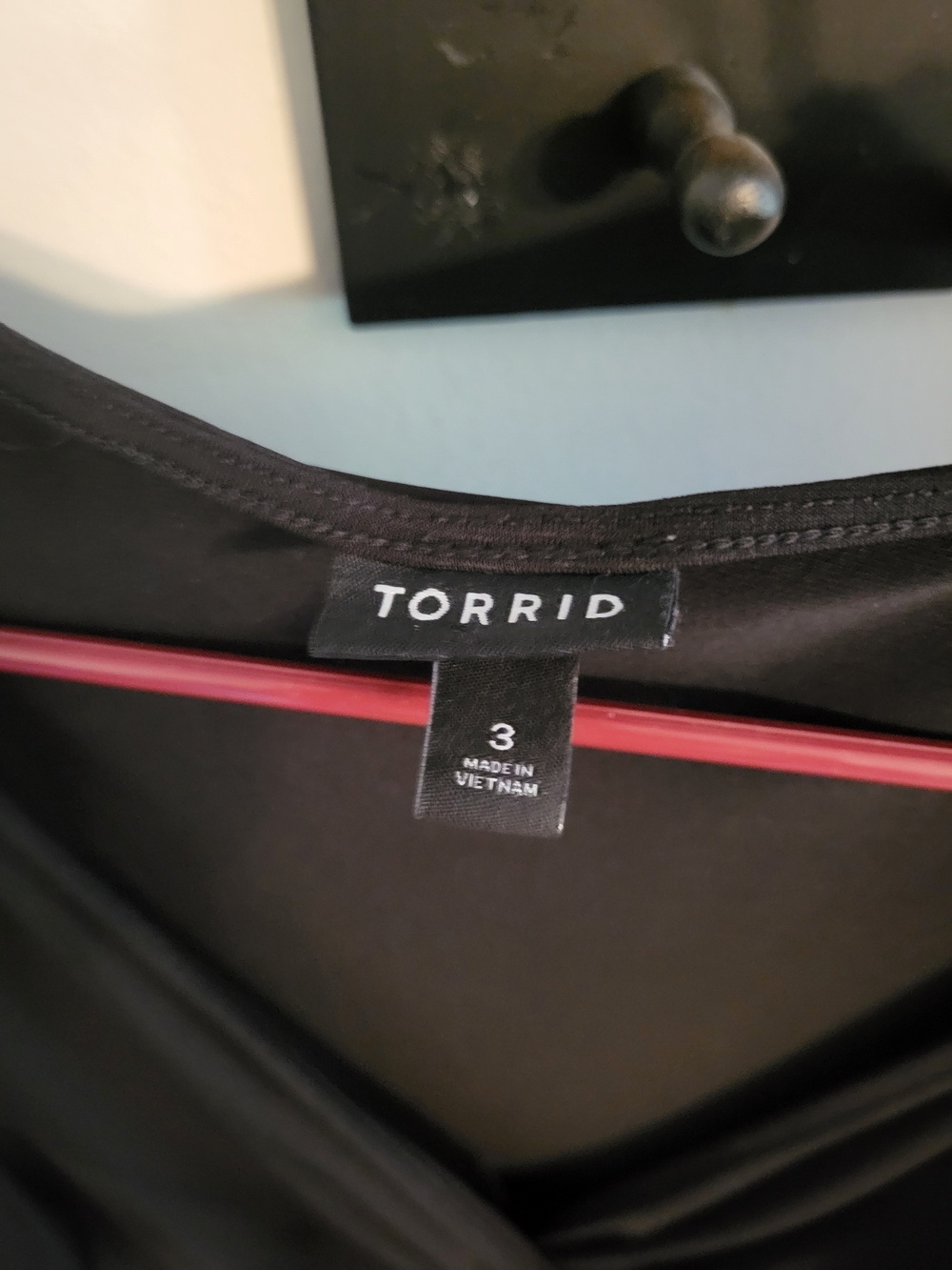 Torrid 3x Black Blouse Bodysuit